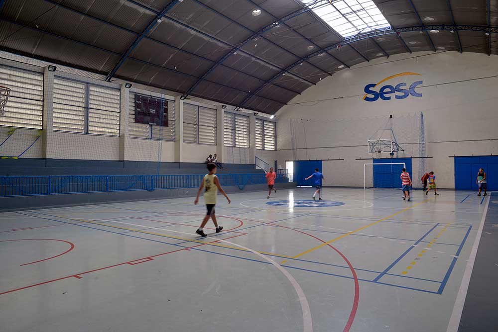 quadra Sesc São João de Meriti