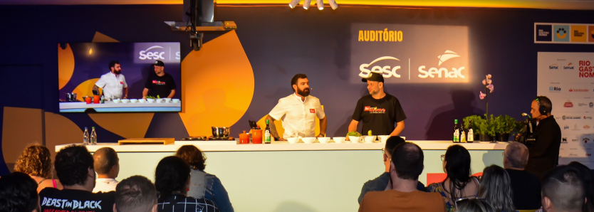 Com novidades, Sesc e Senac levam arte, conhecimento e sabores ao maior evento gastronômico do país